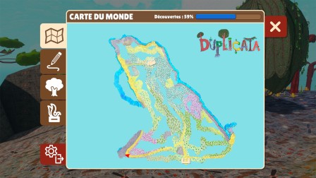 Capture d'écran du jeu « Duplicata » par Thomas Daveluy et Guillaume Lepoix