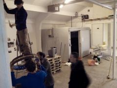 Début d'accrochage